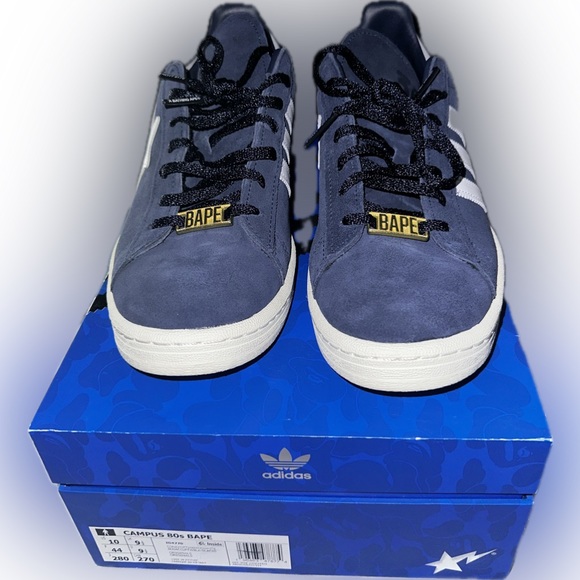 BAPE 30TH ANNIVERSARY ADIDAS CAMPUS - Picture 5 of 7